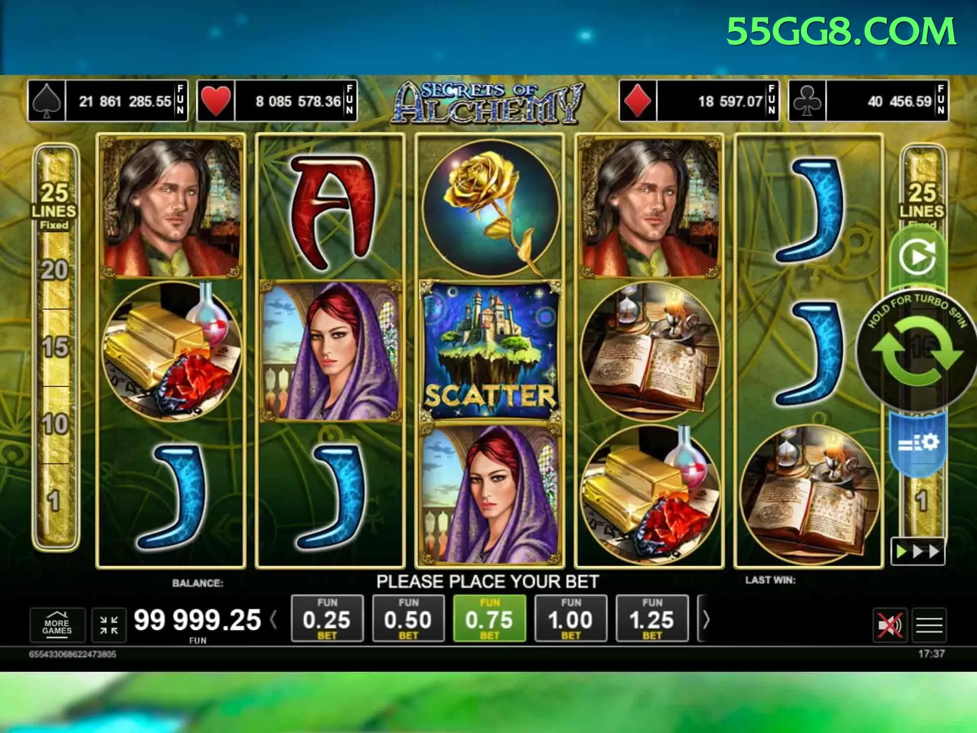 Slots online da 55gg com jackpots progressivos - 2